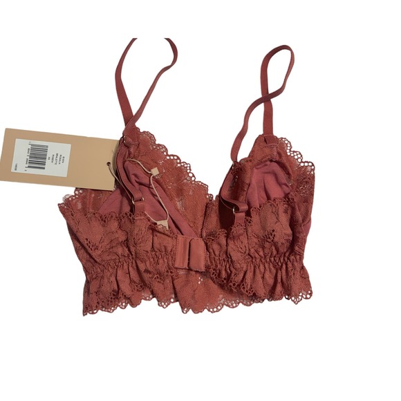 Eberjey NWT Rosalia TENCEL™ Modal Bralette‎ Rosewood Size X-Small MSRP $78 - Picture 4 of 4
